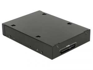 3,5" Mobile Rack voor 1x 2,5" U.2 NVMe SSD of SATA/SAS HDD/SSD Wisselframe