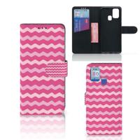 Samsung Galaxy M31 | Telefoon Hoesje | Waves Pink