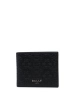 Bally portefeuille à imprimé monogrammé - Noir