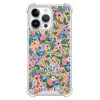 iPhone 14 Pro Max shockproof hoesje - Blue gardens