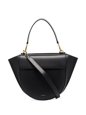 Wandler sac cabas en cuir Hortensia - Noir