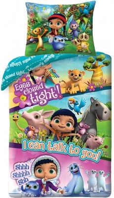 Wissper I Can Hear You - Dekbedovertrek - 140 x 200 cm - Katoen - 70 x 90 cm