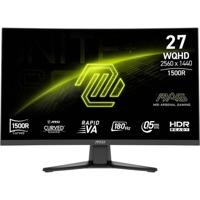 MSI MAG 275CQFDE E18 Gaming monitor Energielabel F (A - G) 68.6 cm (27 inch) 2560 x 1440 Pixel 16:9 0.5 ms DisplayPort, HDMI Rapid VA