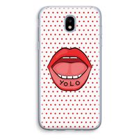 Yolo Denise: Samsung Galaxy J5 (2017) Transparant Hoesje