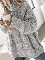 Long Sleeve Turtleneck Sweater - thumbnail