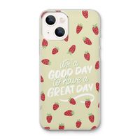 Don't forget to have a great day: iPhone 13 mini Transparant Hoesje