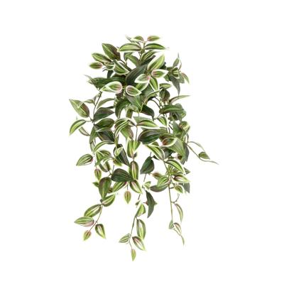 Tradescantia bont Kunst hangplant 50cm