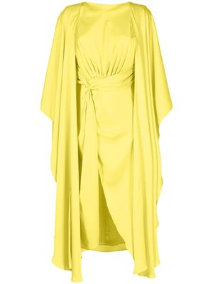 Isabel Sanchis robe mi-longue à col bateau - Vert