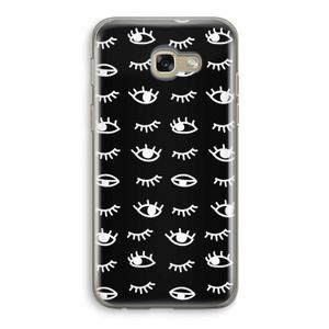 Eye pattern #3: Samsung Galaxy A5 (2017) Transparant Hoesje