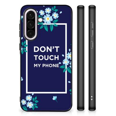 Samsung Galaxy A56 | Telefoon Hoesje | Flowers Blue DTMP