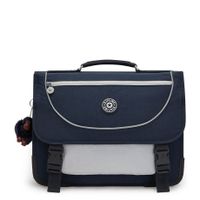 Kipling Preppy Medium Schoolbag-True Blue Grey