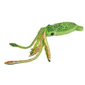 Wild Republic pluche octopus/inktvis knuffel - groen - 38 cm - zeedieren knuffeldier