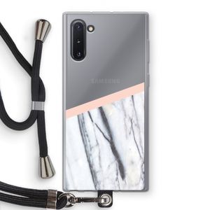 A touch of peach: Samsung Galaxy Note 10 Transparant Hoesje met koord