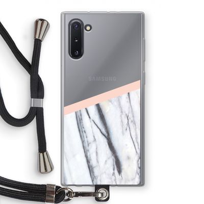 A touch of peach: Samsung Galaxy Note 10 Transparant Hoesje met koord