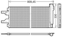 Requal Airco condensor RTC044 - thumbnail