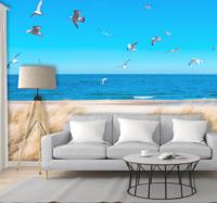 Fotobehang strand Ochtend wandeling