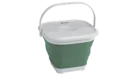 Robens COLLAPS BUCKET SQUARE W/LID SHADOW GREEN