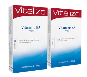 Vitalize Vitamine K2 Capsules Voordeelverpakking