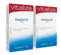 Vitalize Vitamine K2 Capsules Voordeelverpakking