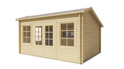 Blokhut - Tuinhuis Tane | 40 mm | vuren Red Class Wood geïmpregneerd