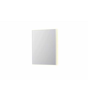 Spiegel INK SP32 60x4x80 cm Incl. Indirect LED-Verlichting Rondom en Spiegelverwarming Mat Wit