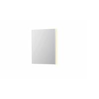 Spiegel INK SP32 60x4x80 cm Incl. Indirect LED-Verlichting Rondom en Spiegelverwarming Mat Wit