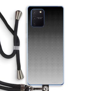 Musketon Halftone: Samsung Galaxy Note 10 Lite Transparant Hoesje met koord