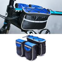Fiets telefoon tassen Mountain Road fiets front hoofd tas Stuur tas (blauw)
