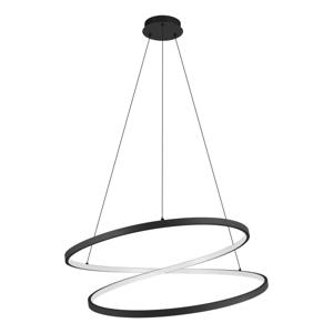 EGLO Ruotale Hanglamp - LED - Ø 70 cm - Zwart/Wit