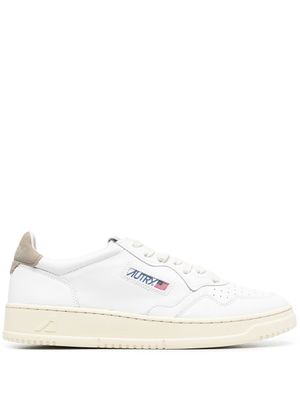 Autry baskets Aulm en cuir - Blanc