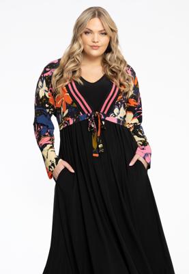 Yoek Bolero FIORE | Zwart | Maat 58/60