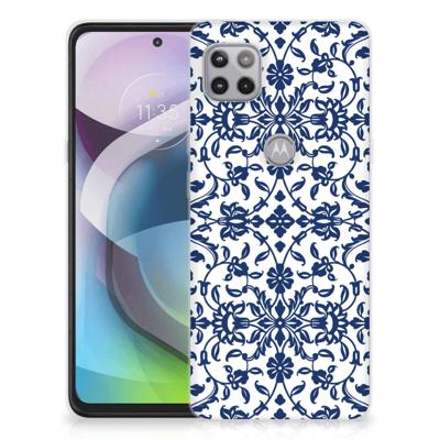 Motorola Moto G 5G | TPU Case | Flower Blue
