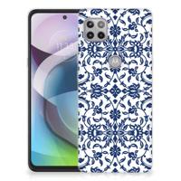 Motorola Moto G 5G | TPU Case | Flower Blue