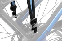 CONTEC "urban quick" spanband ct lashing straps urbanqu 3-fold black/blue-grey