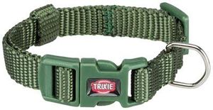 Trixie halsband hond premium bosgroen (15-25X1 CM)