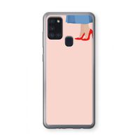 High heels: Samsung Galaxy A21s Transparant Hoesje