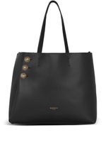 Balmain sac cabas Emblème en cuir - Noir - thumbnail