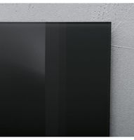 Glasbord Sigel magnetisch 1200x900x18mm zwart - thumbnail
