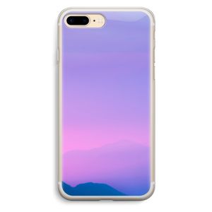 Sunset pastel: iPhone 7 Plus Transparant Hoesje