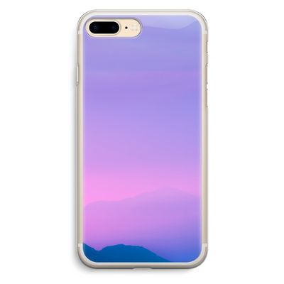 Sunset pastel: iPhone 7 Plus Transparant Hoesje