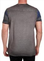 Rusty Neal - Heren T-shirt Antraciet - 15045