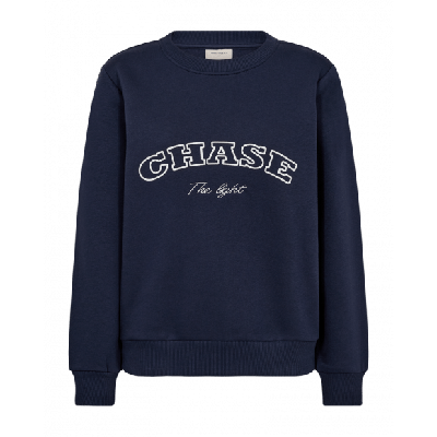 FreeQuent - Blauw | Dames | Trui | Blauw | M | regular | Kamst mode