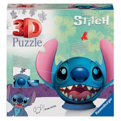 3D-puzzelbal Disney Stitch 72 stukjes, 6 jaar, Ravensburger, 11574