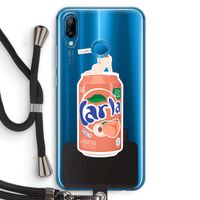 S(peach)less: Huawei P20 Lite Transparant Hoesje met koord