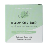 Body oil bar aloe vera & komkommer 45 Gram