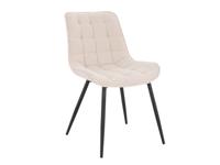 HOME DELUXE Set van 2 eetkamerstoelen Ikalo (Crème)