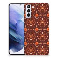 Samsung Galaxy S21 Plus | TPU bumper | Batik Brown