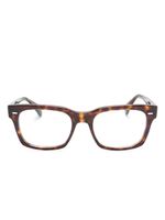 Oliver Peoples lunettes de vue Ryce à monture rectangulaire - Marron - thumbnail