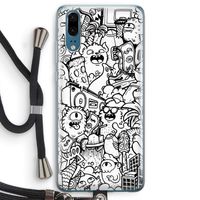Vexx City #2: Huawei P20 Transparant Hoesje met koord