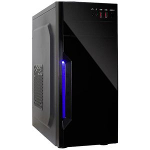 Inter-Tech B-42 Midi-tower PC-behuizing Zwart